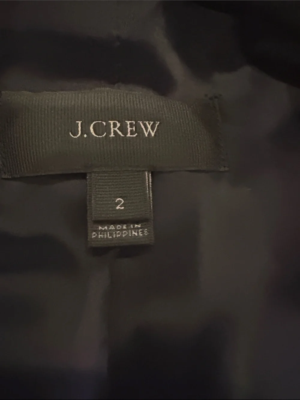 J. Crew Black Open-Front Women's Blazer